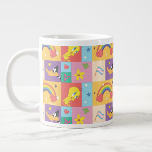 Taza De Café Gigante DAFFY DUCK™ & TWEETY™ - Patrón de Orgullo