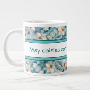Taza De Café Gigante Daisy Blooms