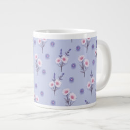 Taza De Café Gigante Dalias de polvo de hada