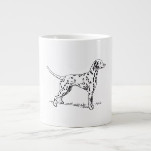 Taza De Café Gigante Dalmatian