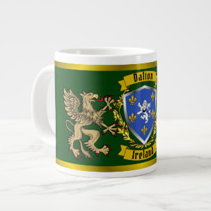 Taza De Café Gigante Dalton Irish Shield y Griffins