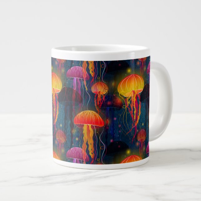 Taza De Café Gigante Danza de las medusas (Derecha)