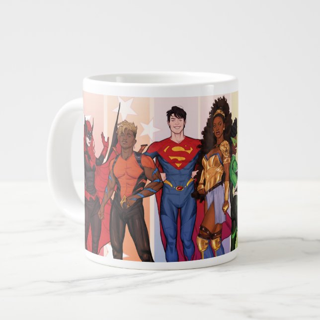 Taza De Café Gigante DC Pride Comic Cover 2022 Variante (Izquierda)