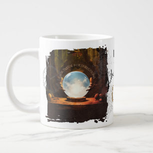 Taza de café gigante de Halloween Bola de Cristal
