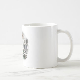 Taza De Café Gigante de los géminis - ruta 66