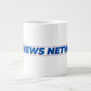 Taza de café gigante de PBB News Network