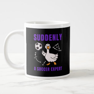 Taza De Café Gigante De repente un experto en fútbol