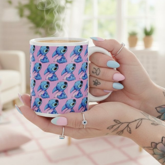 Taza de café gigante de Stitch (Subido por el creador)