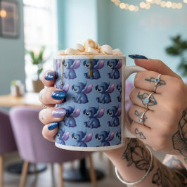Taza de café gigante de Stitch