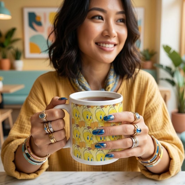 Taza de café gigante de Tweety (Subido por el creador)