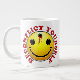 Taza De Café Gigante Deconflict Yourself 15oz Mug