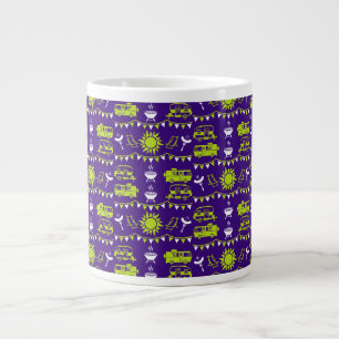 Taza De Café Gigante Decoración de camping de caravana