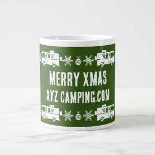 Taza De Café Gigante Decoración de Navidad para autocaravana