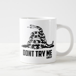 Taza De Café Gigante Defensa de las aves No me pruebes