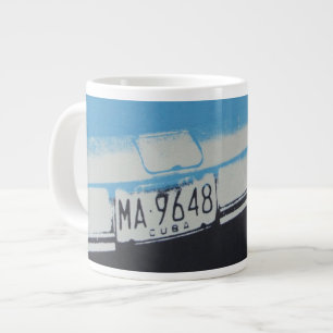 Taza De Café Gigante Defensa multicolora