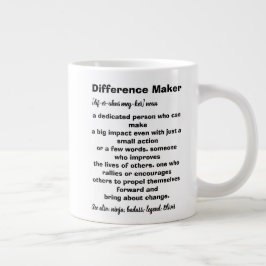 Taza De Café Gigante Definición de generador de diferencias Inspiradora