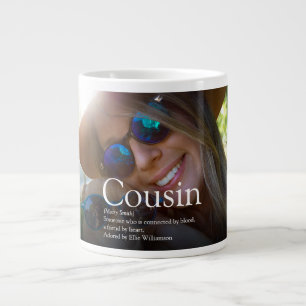 Taza De Café Gigante Definición de la mejor prima genial y divertida mo