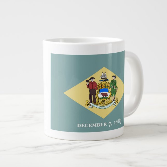 Taza De Café Gigante Delaware (Derecha)