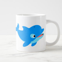 Taza De Café Gigante Delfín Personalizado curioso