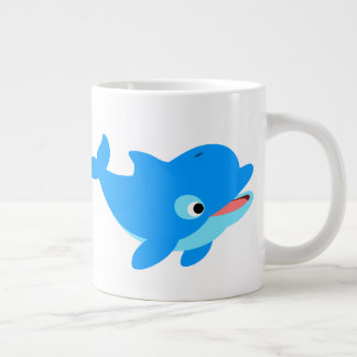 Taza De Café Gigante Delfín Personalizado curioso