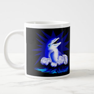 Taza De Café Gigante Delfín sonriente
