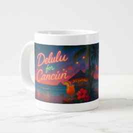 Taza De Café Gigante Delulu para Cancún