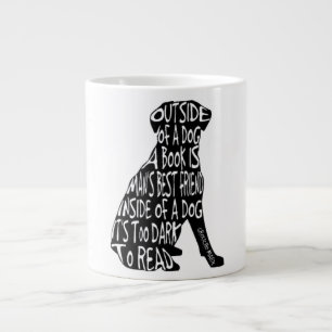 Taza De Café Gigante Demasiado oscuro leer