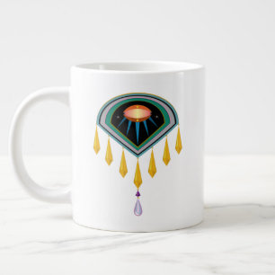 Taza De Café Gigante Deo Space Egg Jumbo Mug