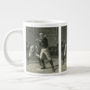Taza De Café Gigante Deportes Antiguos, Jugadores de Béisbol por Thulst