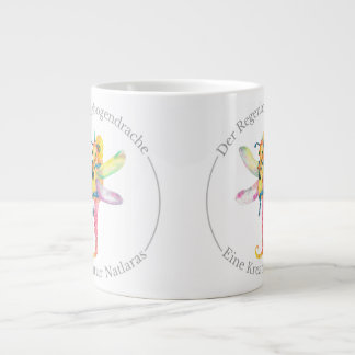 Taza De Café Gigante Der Regenbogendrache - Eine Kreatur Natlaras