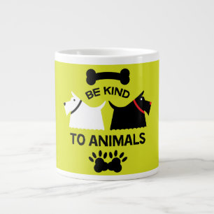 Taza De Café Gigante Derechos de protección del bienestar de los perros