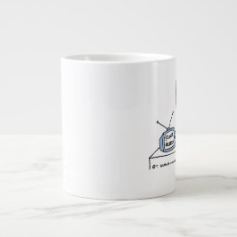 Taza De Café Gigante Dermatología divertida Dermatologista Personalizad