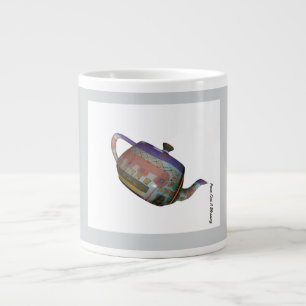 Taza De Café Gigante Derrama un regalo de bendición
