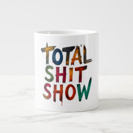 Taza De Café Gigante Desastre Total 