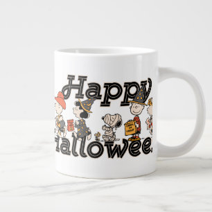 Taza De Café Gigante Desfile Feliz Halloween de la Pandilla de Peanuts