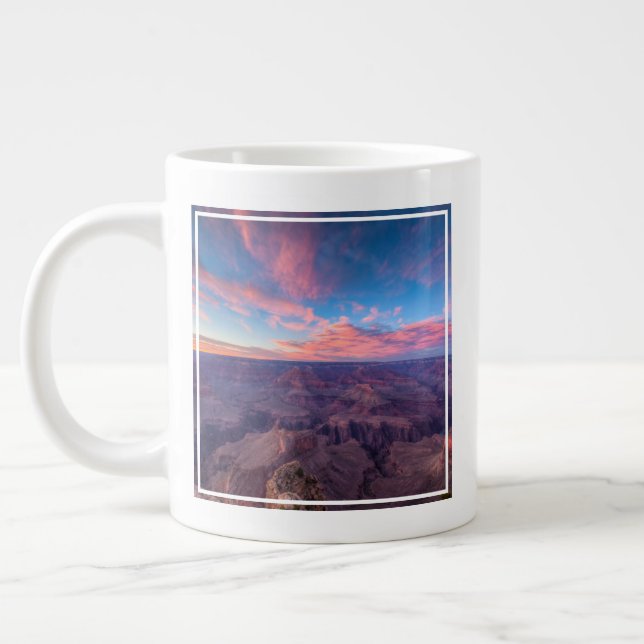 Taza De Café Gigante Desiertos | Gran Cañón de Hopi Point Arizona (Izquierda)
