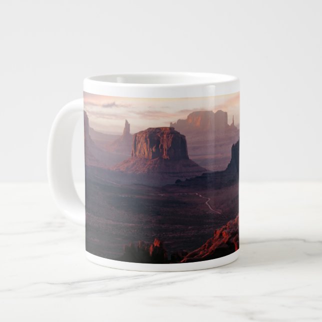 Taza De Café Gigante Desiertos | Monument Valley Utah-Ariziona (Izquierda)