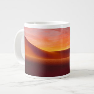 Taza De Café Gigante Desiertos Paisaje del desierto en rollo