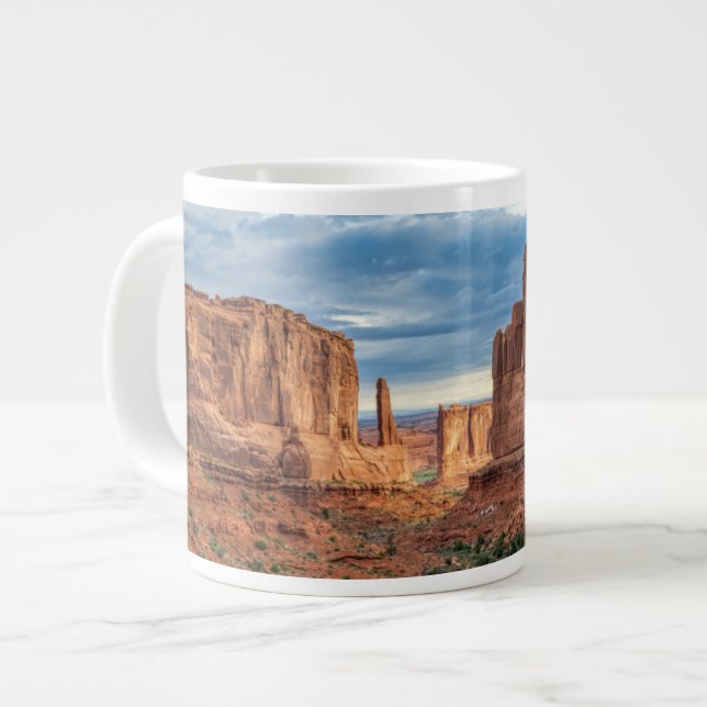 Taza De Café Gigante Desiertos | Parque nacional Arches, Utah (Izquierda)