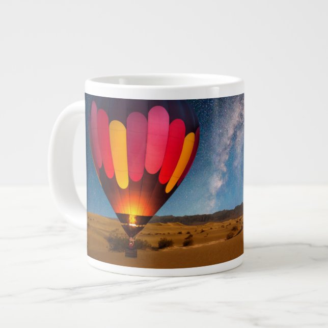 Taza De Café Gigante Desiertos | Valle de la Muerte de las Dunas Mesqui (Izquierda)