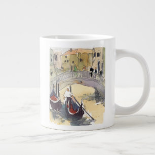 Taza De Café Gigante Destinos Venecia Plein Air Gondola Ride