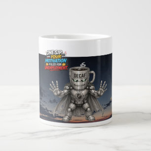 Taza De Café Gigante Destructor Descafeinado – El Ladrón de Energía