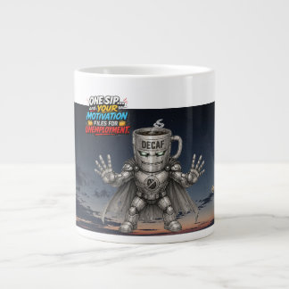 Taza De Café Gigante Destructor Descafeinado – El Ladrón de Energía