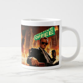 Taza De Café Gigante Detective Coffee Giant Coffee Mug