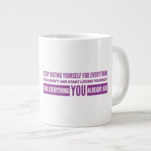 Taza De Café Gigante Detener el yumbo Mug