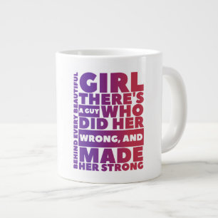 Taza De Café Gigante Detrás - Gift Jumbo Mug
