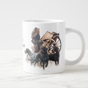 Taza De Café Gigante Deutsch Drahthaar