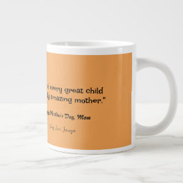 Taza De Café Gigante Día de la madre