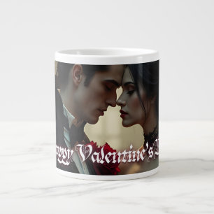 Taza De Café Gigante Día de San Valentín de Pasión Eterna
