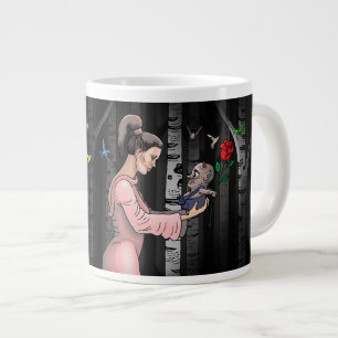Taza De Café Gigante Día de San Valentín Fantasía